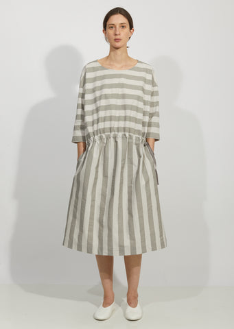 Long Striped Dress