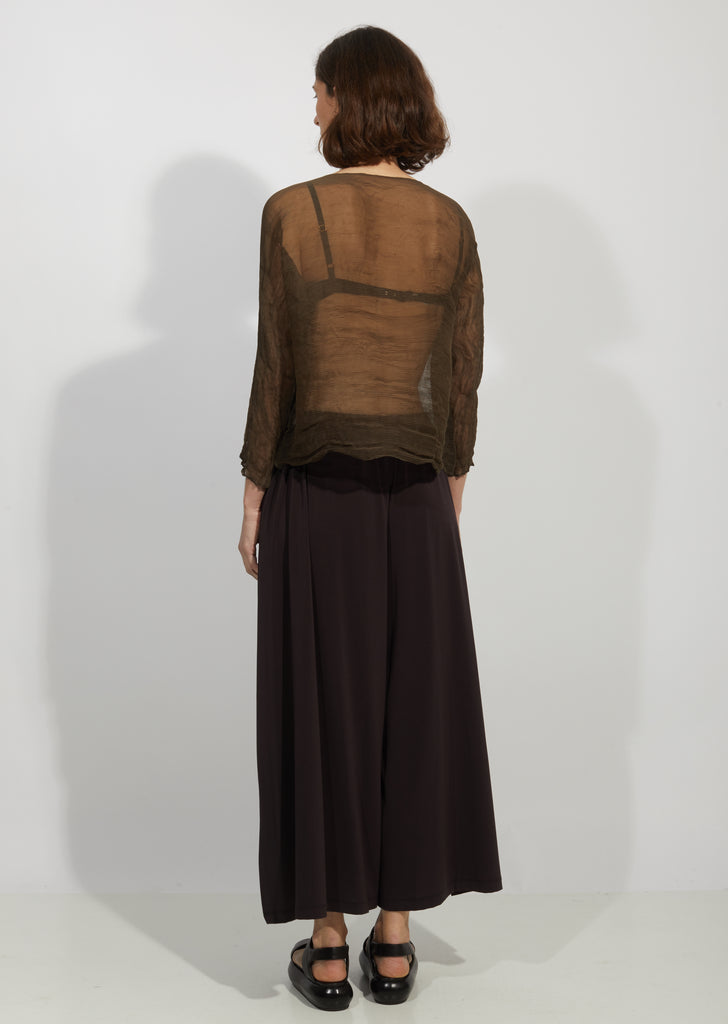 Drape Jersey Pants