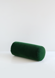 Bolster Cushion — Vibrant Green Velvet