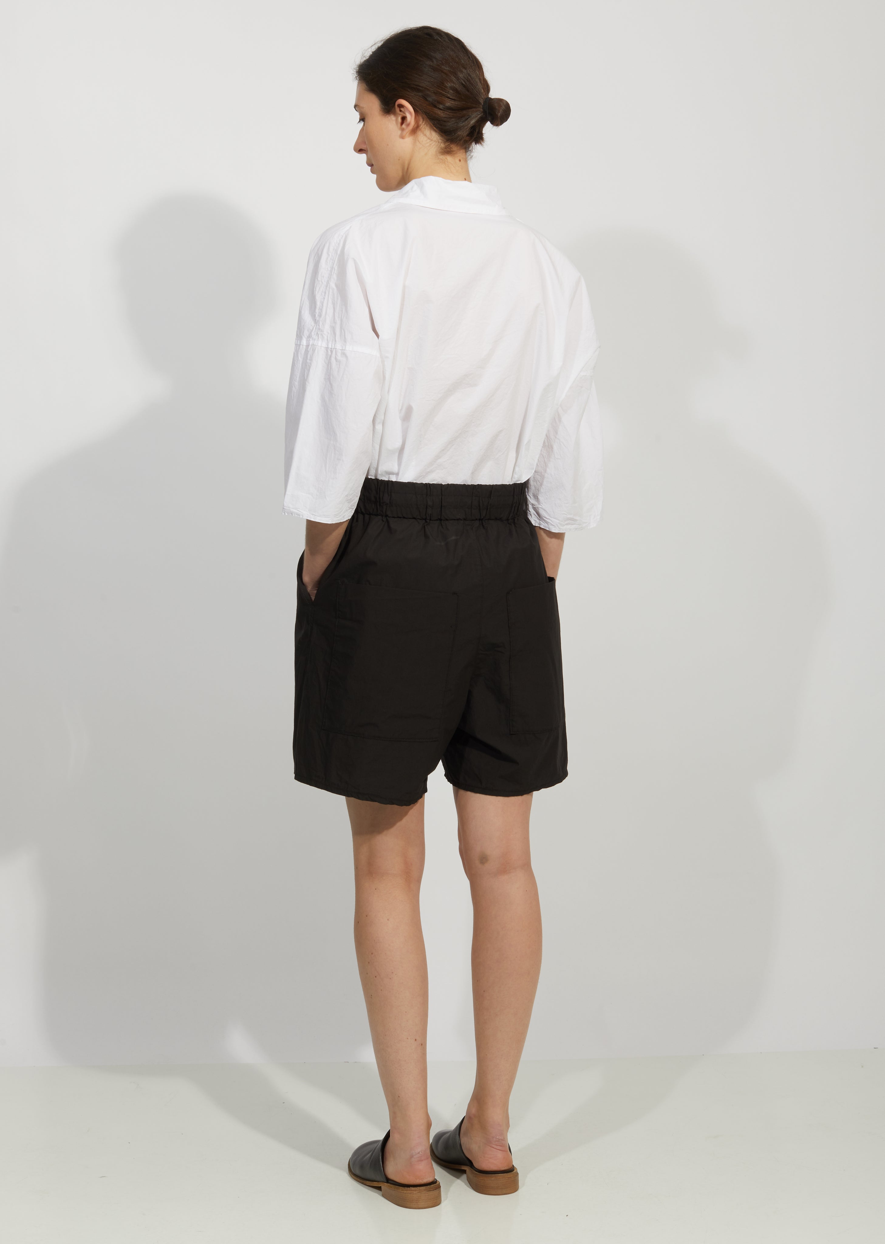 Cotton Taffeta Shorts – La Garçonne