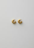 Gold Tire Earrings