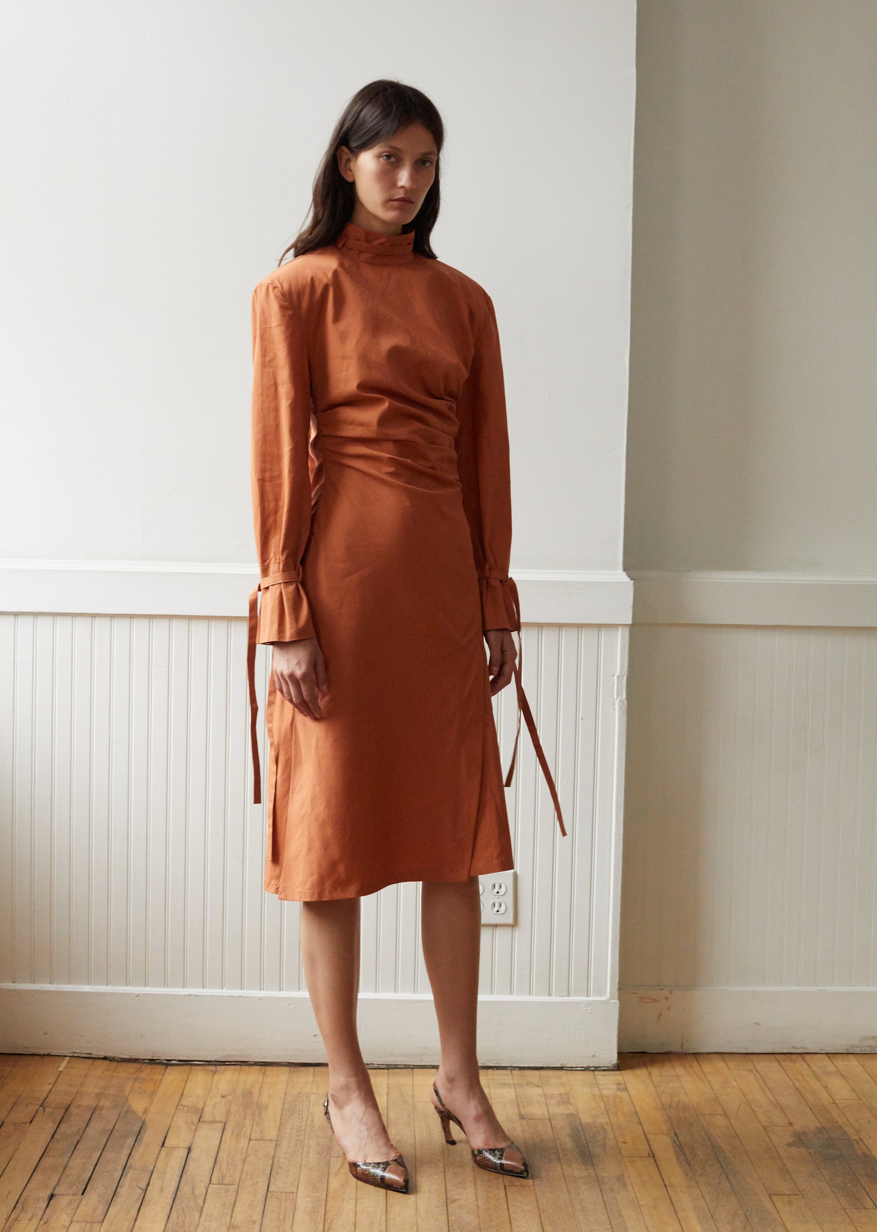 Deera Heavy Cotton Dress La Garonne Deera Heavy Cotton Dress La Garonne