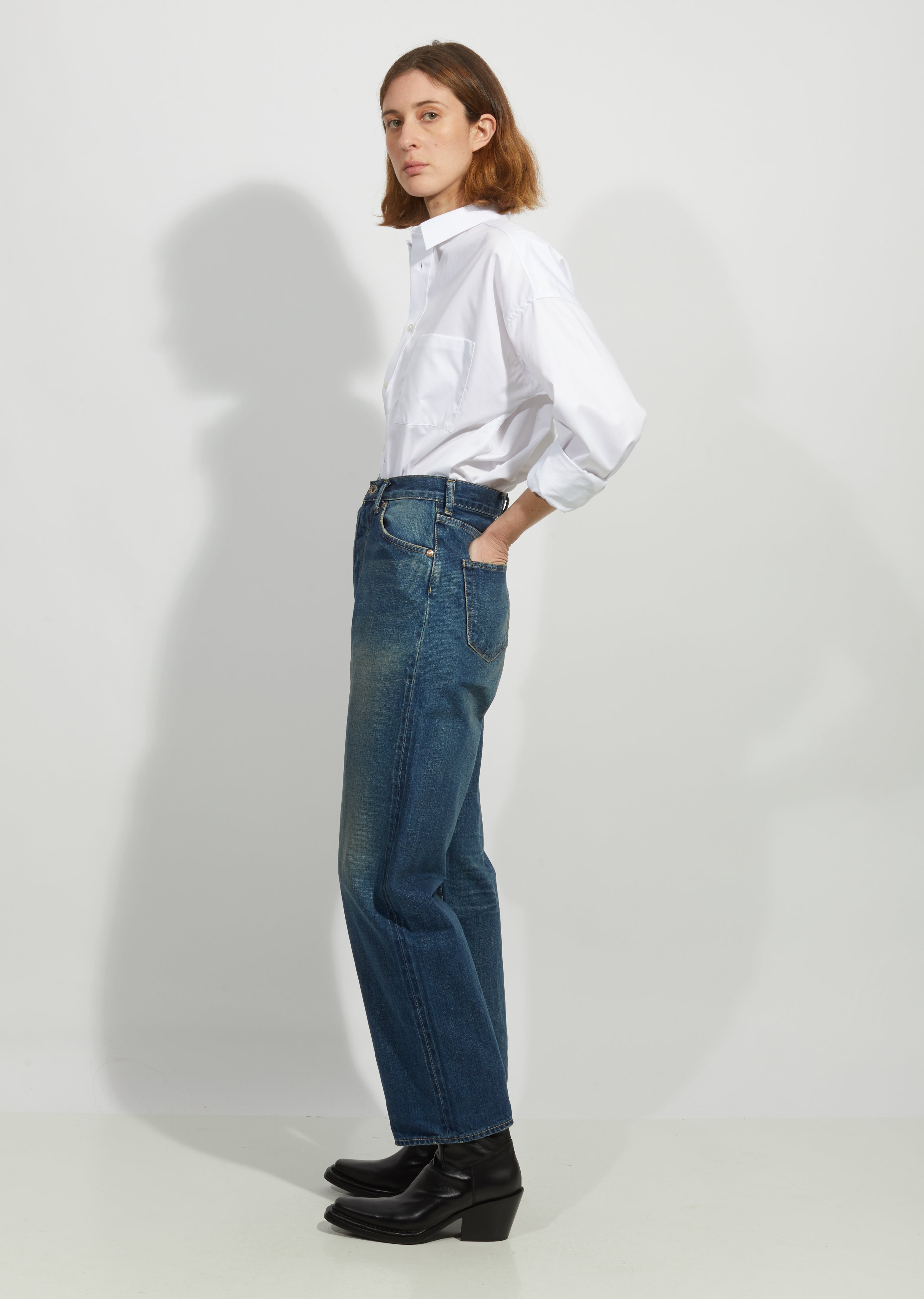 Chimala selvedge monroe cut jean hot sale
