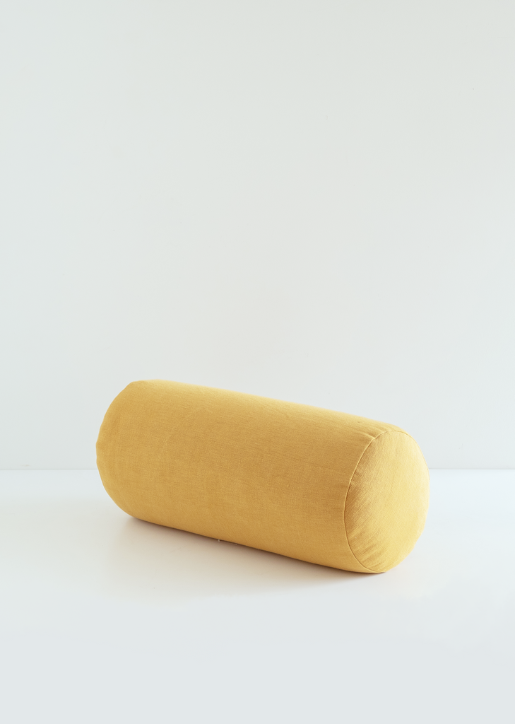 Bolster Cushion — Tumeric Cotton