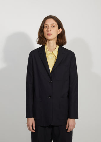 Wool Semi-Lined Blazer