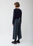 O-front Tuck Wide Pants