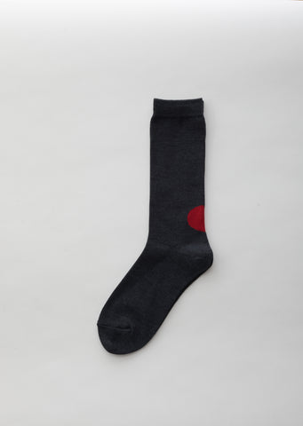 Japan Back-side Japan Flag Socks