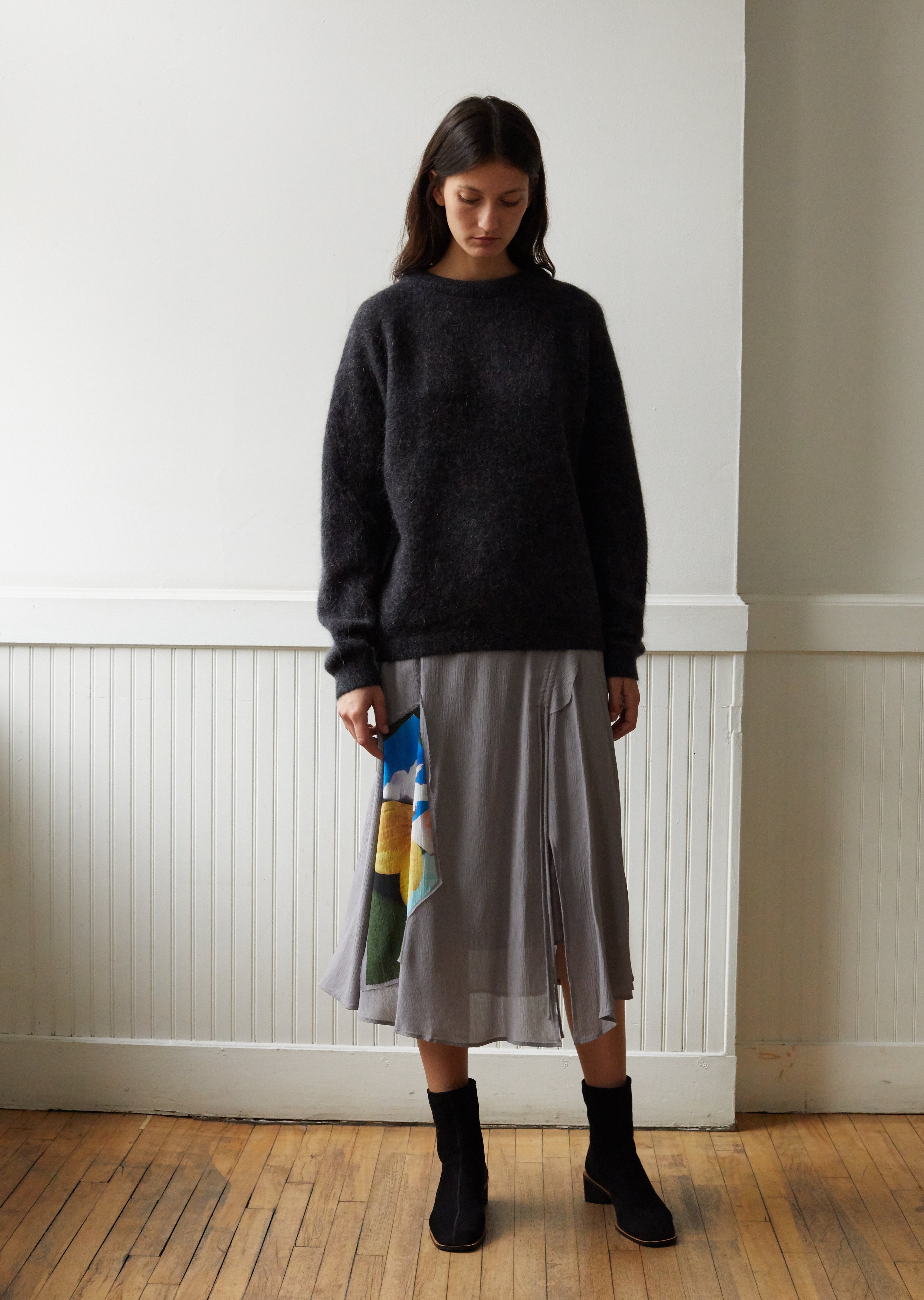 Acne Studios DRAMATIC MOH ピンク　ドラマティク　モヘヤ Acne Studios Dramatic Mohair Sweater in Bubblegum Pink | FWRD