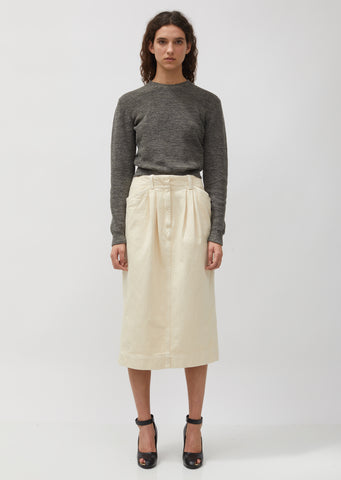 Baggy Denim Skirt
