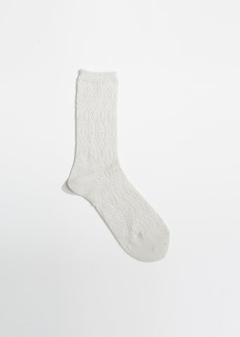 Lace Argyle Socks