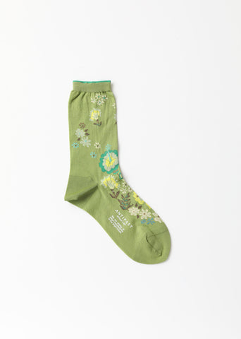 East & West Floral Socks