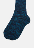Indigo Cotton Mix Color Socks