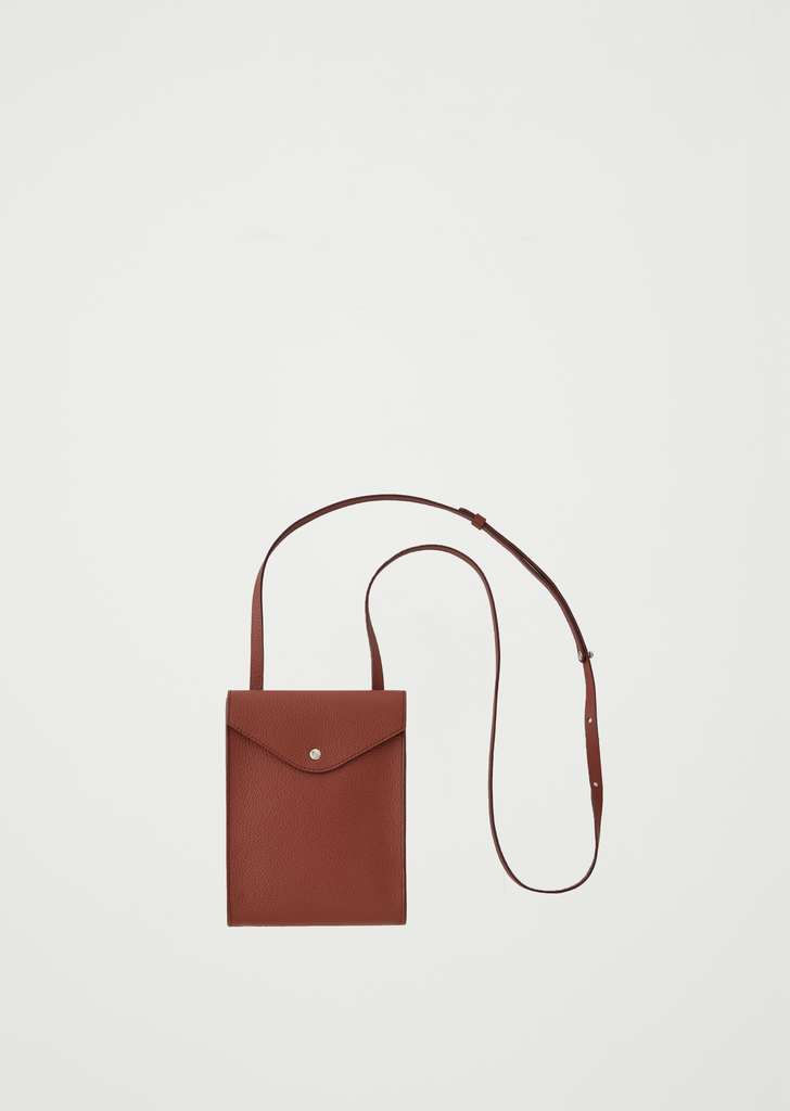 Envelope Strap Bag — Brick Brown