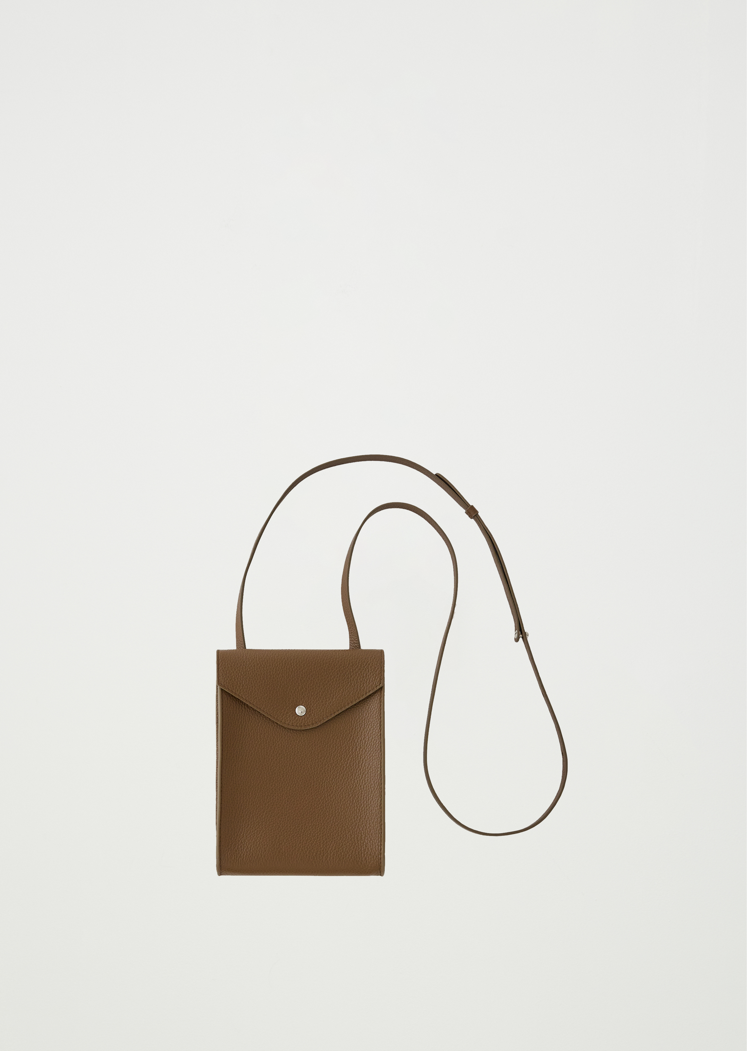 ★LEMAIRE★スモール カレピン バッグ Envelope Strap Bag — Olive Brown – La Garçonne