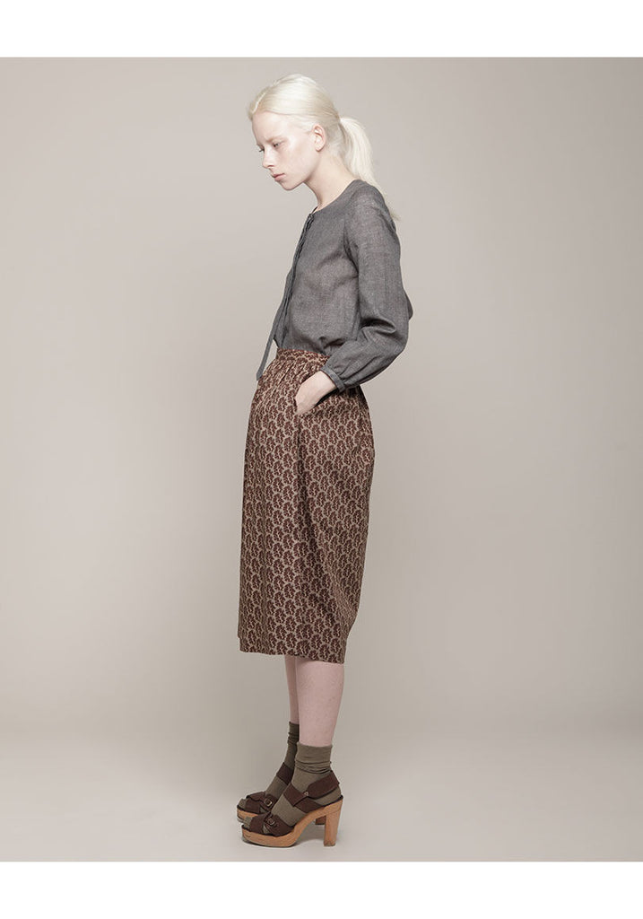 Skylar Oak Print Skirt