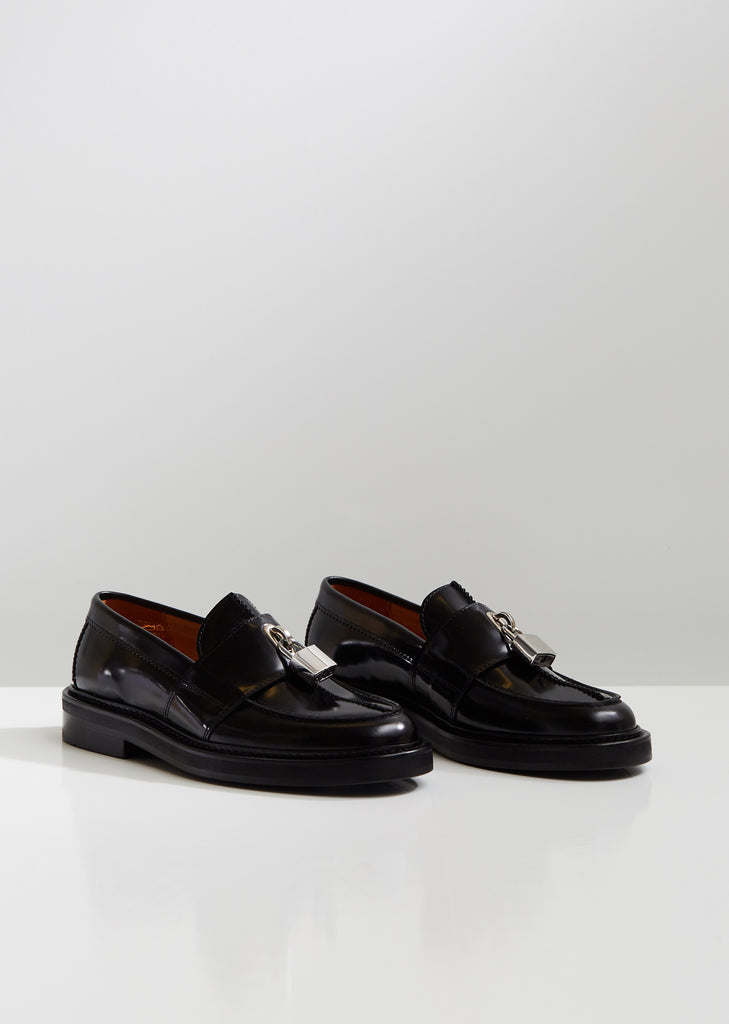 Lock and Key Leather Loafer