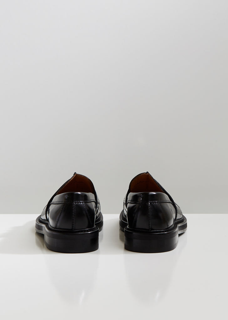 Lock and Key Leather Loafer
