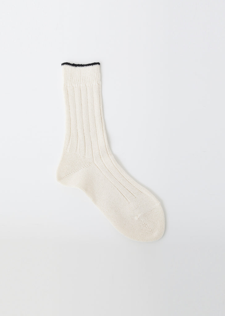 Cotton and Linen Tipped Socks