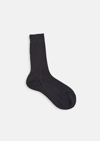 Mid Calf Silk Socks