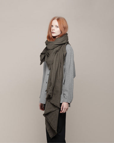 Cotton Triple-Gauze Scarf