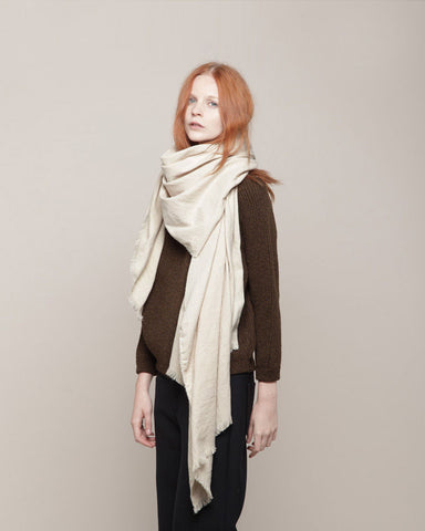 Cotton Double-Gauze Scarf