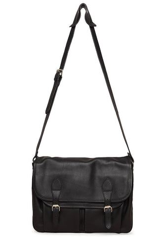 Buckled Messenger Bag