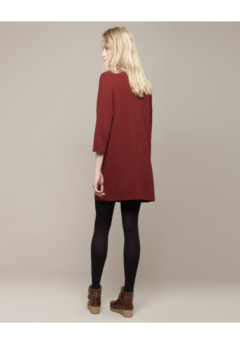 Claudine Collar Dress La Garonne Claudine Collar Dress La Garonne
