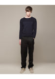 Contrast Knit Pullover