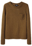 Crewneck Pocket Sweater