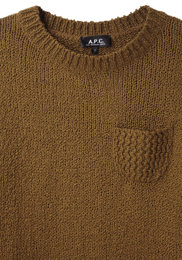 Crewneck Pocket Sweater
