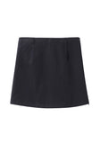 Double Zip Mini Skirt