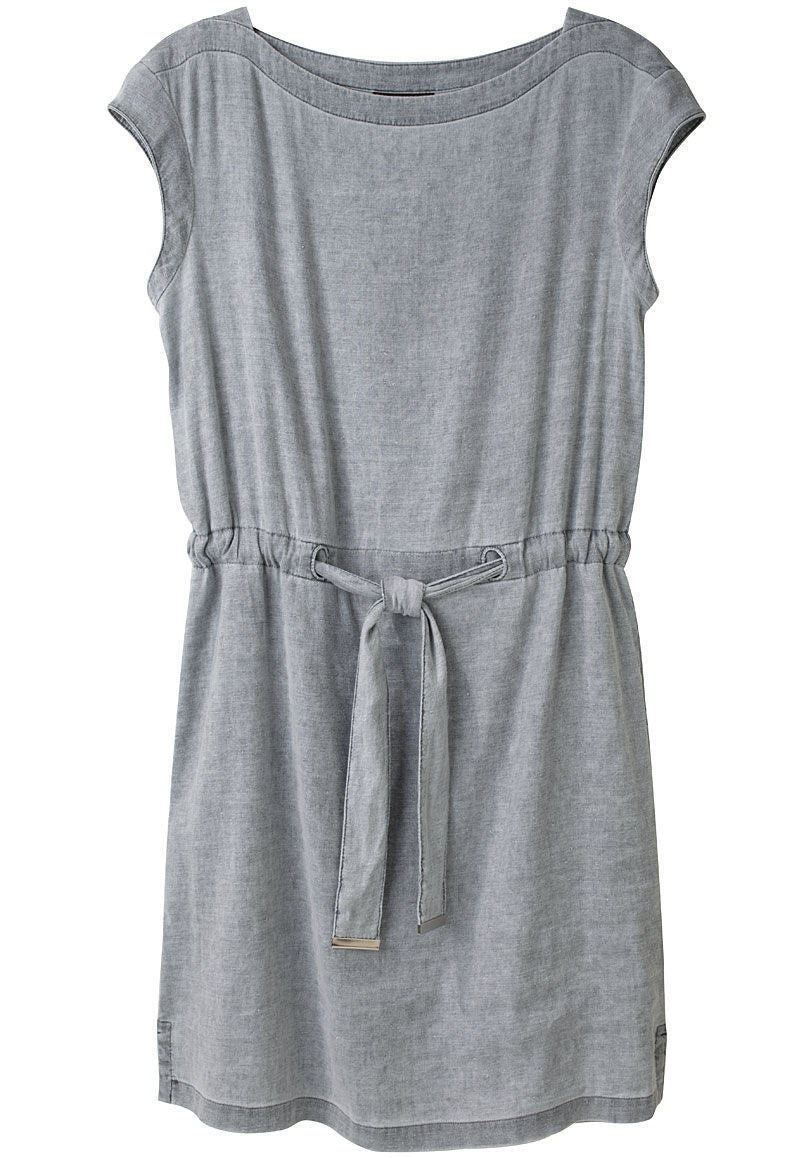 Drawstring Linen Dress La Garonne Drawstring Linen Dress La Garonne