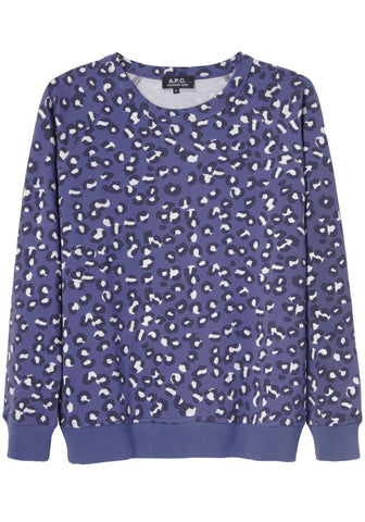 Leopard Raglan Sweat Top