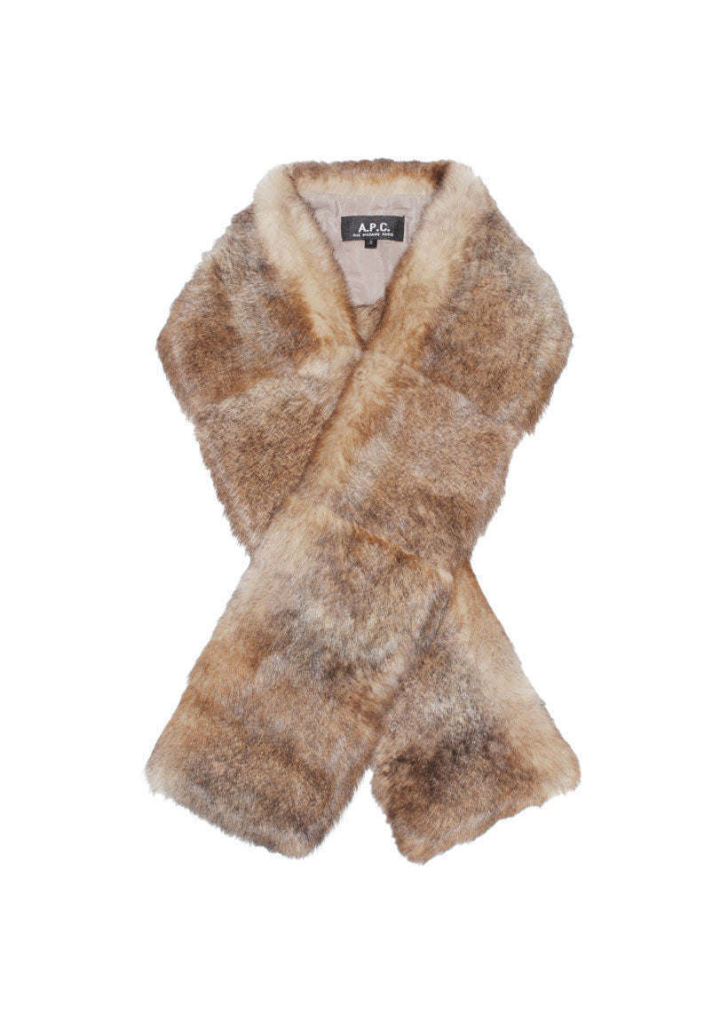 Rabbit Fur Scarf – La Garçonne
