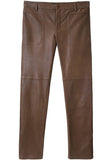 Seamed Leather Pant