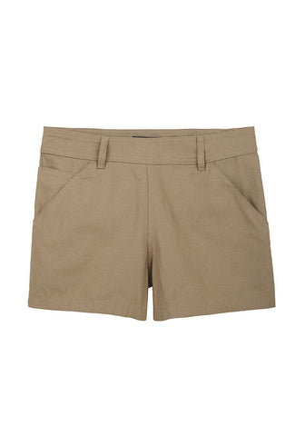 Side-Zip Oxford Short