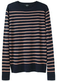 Striped Fine Merino Pullover