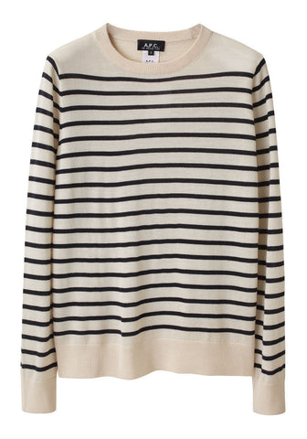 Striped Merino Pullover