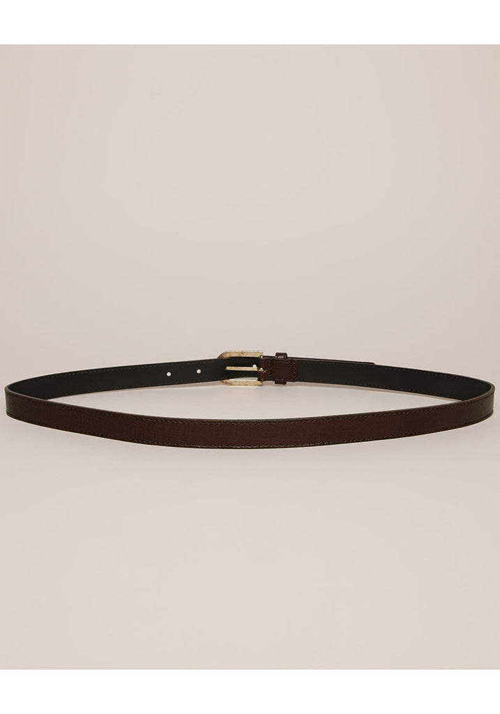 Textured Belt w/ Long Buckle