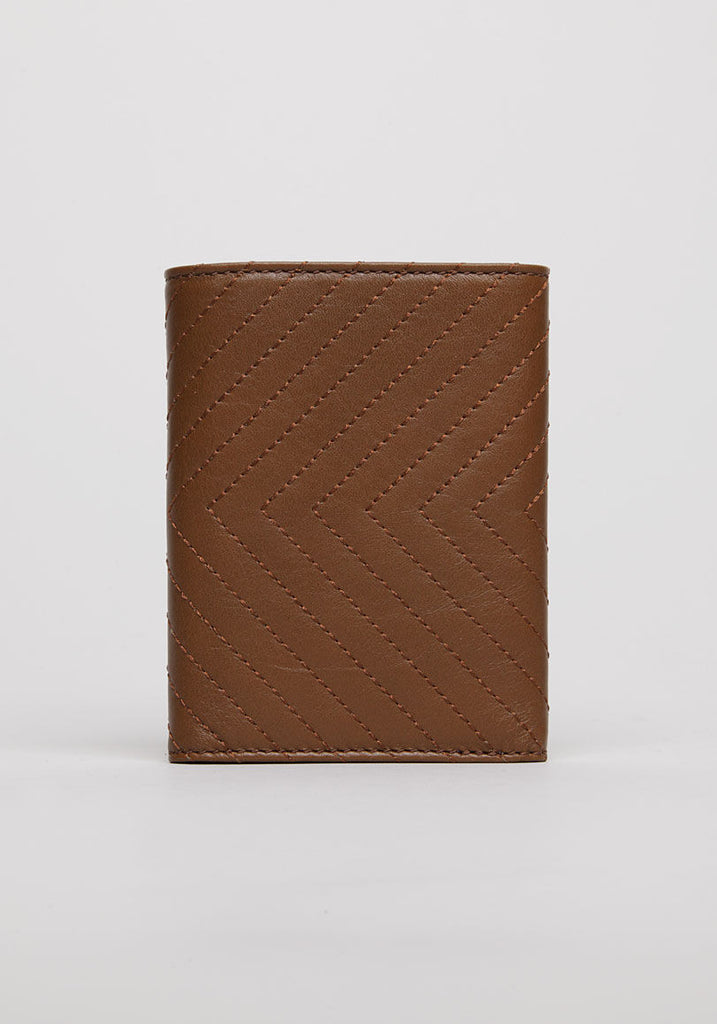 Topstitched Wallet