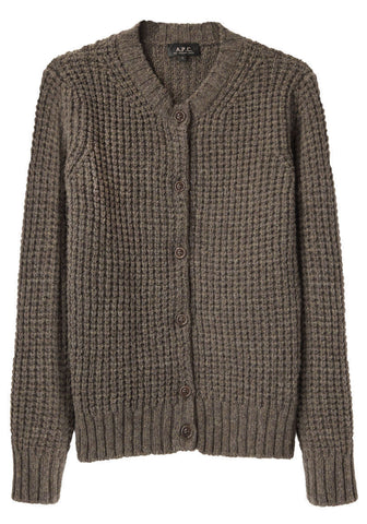 Waffle Cardigan