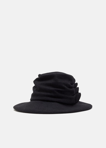 Knit Flannel Tuck Hat
