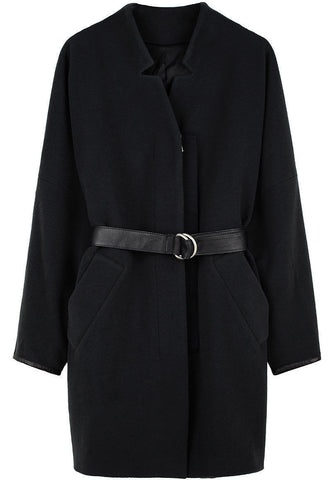 Coat w/ Self Belt