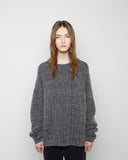 Dramatic Mohair Pullover