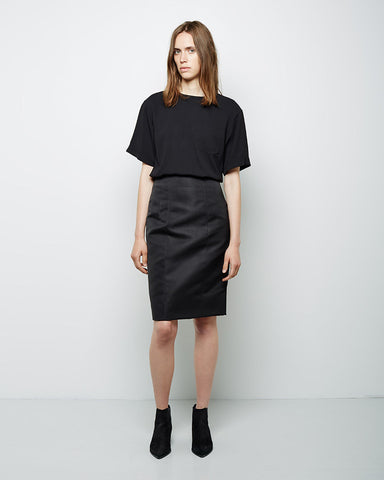 Ginny Technical Satin Skirt