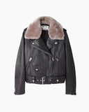 Mape Shearling Leather Jacket