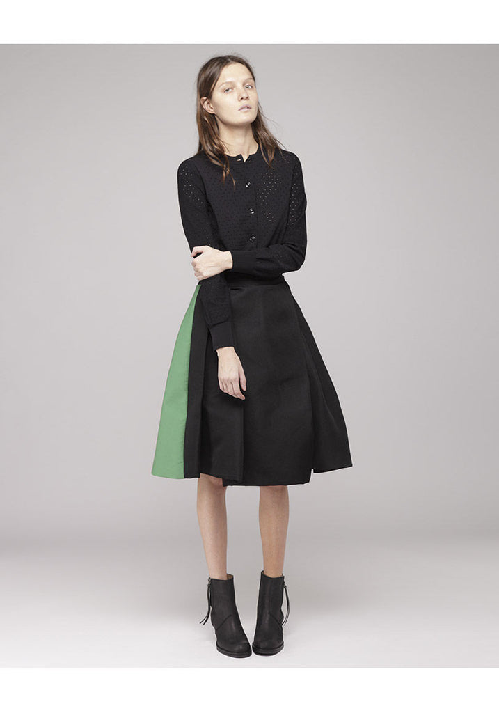 Maurice Couture Colorblock Skirt