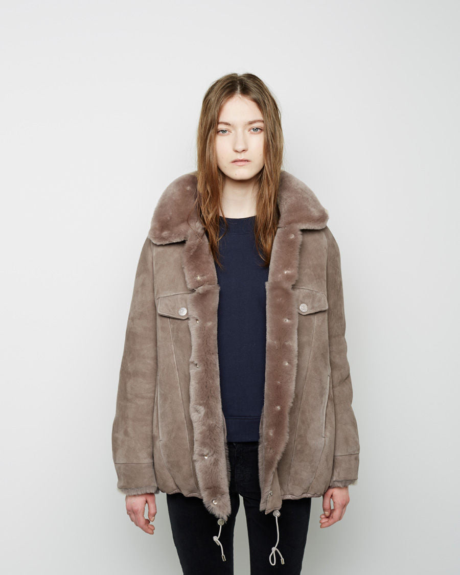 Meta Shearling Jacket – La Garçonne