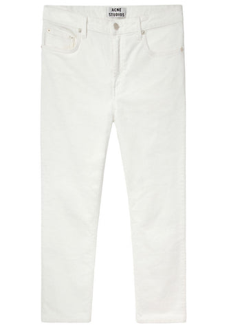 Pop Cord White Jean