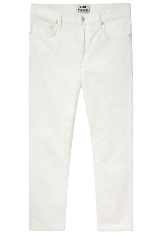 Pop Cord White Jean
